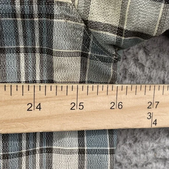 Vintage Carhartt Shirt Men'sXXL Plaid Rugged Outdoor Workwear Western Camp USA